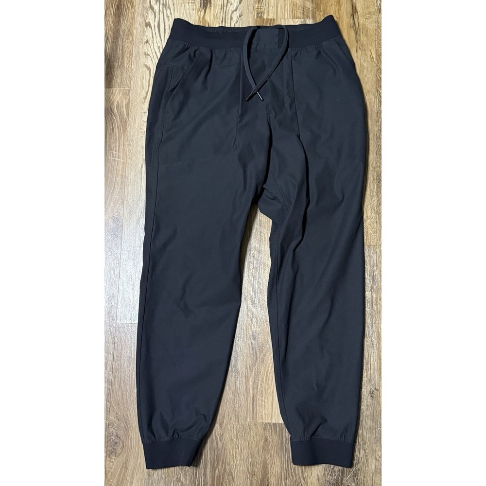 Lululemon Men's Size Large Black ABC Skinny Fit Jogger Pants Warpstreme M5AOLS
